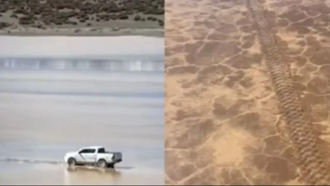 Destrozó un área protegida en San Juan con su Hilux y el daño podría tardar 100 años en recuperarse