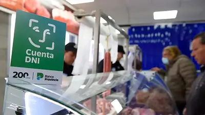 Logo de Cuenta DNI en una carnicería Logo de Cuenta DNI en una carnicería