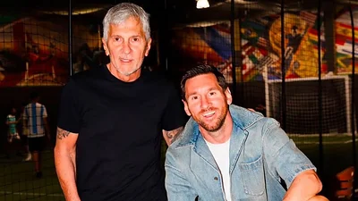 Lionel Messi. Jorge Messi. Lionel Messi. Jorge Messi.