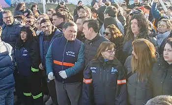 Municipales de Río Gallegos marchan contra la caída de recursos y las retenciones de Vidal | Santa cruz 