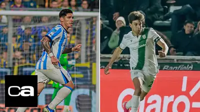 Racing vs. Banfield. Racing vs. Banfield.