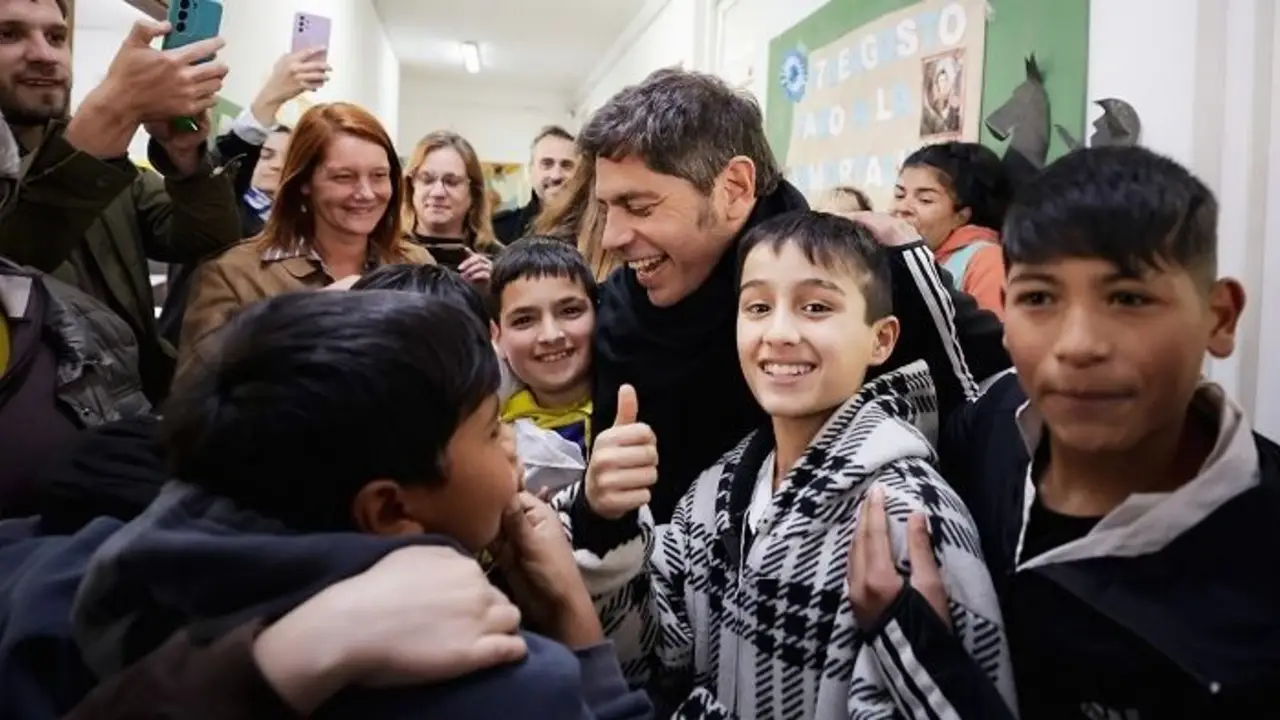 Más de mil estudiantes de San Carlos estrenan aulas: Kicillof inauguró obras en la Escuela Primaria N°41