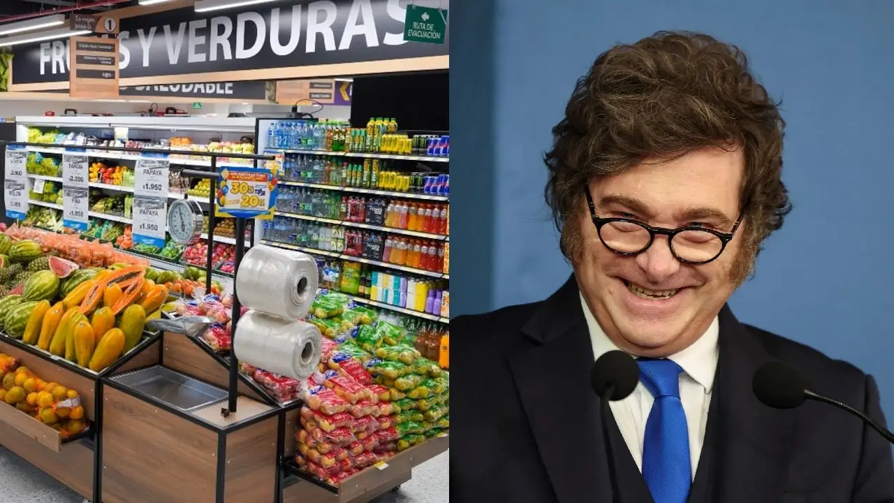 Supermercado Javier Milei