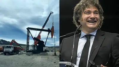 Yacimiento y Javier Milei Yacimiento y Javier Milei