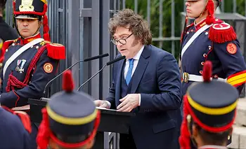 Milei volvió a escena con una amenaza: "Enemigos internos" | Javier milei 