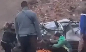Dramático accidente en Jujuy: volcaron por un barranco de 80 metros y murió una turista | Jujuy