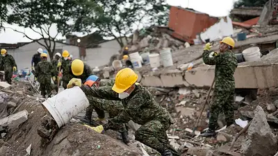Aumenta a 312 la cifra de muertos por el devastador terremoto en Colombia Aumenta a 312 la cifra de muertos por el devastador terremoto en Colombia