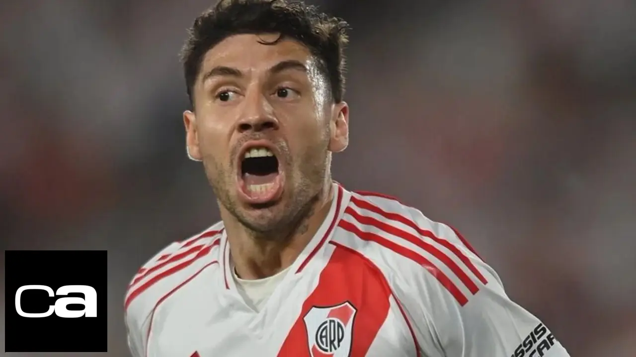 Las 3 opciones que maneja Coudet en River para reemplazar a Gonzalo Montiel en la Copa Sudamericana