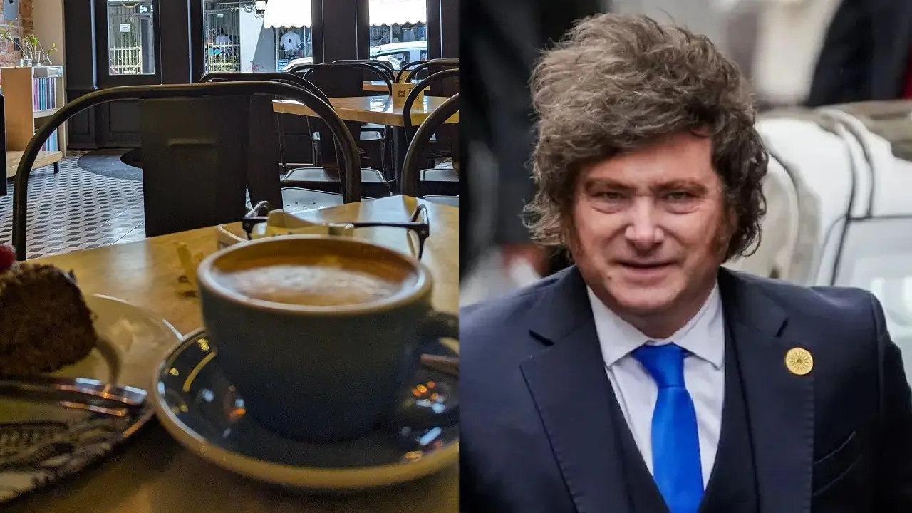 Cafetería Javier Milei 