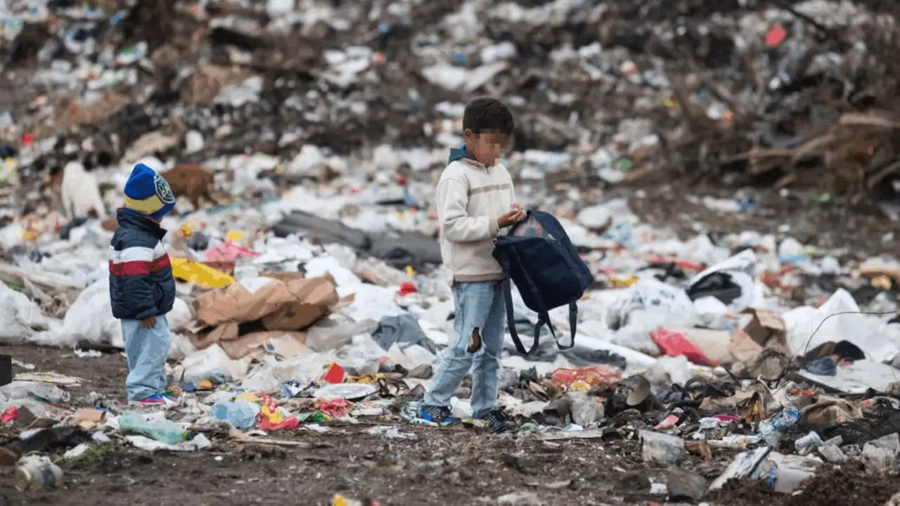Niños pobres