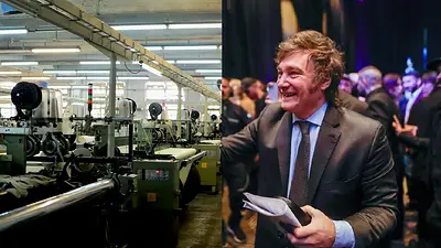Fábrica textil Javier Milei Fábrica textil Javier Milei