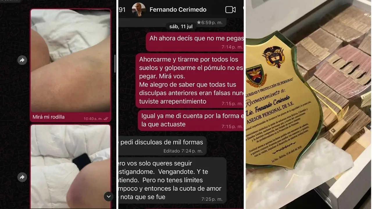 Chats, violencia de género y corrupción: las denuncias de la ex pareja de Cerimedo tras ser baleada 