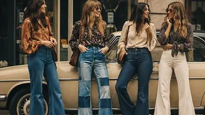 Los jeans de los años 70 vuelven a ser tendencia en 2026. Cuáles son los modelos que regresan y cómo combinarlos con blusas bohemias. Los jeans de los años 70 vuelven a ser tendencia en 2026. Cuáles son los modelos que regresan y cómo combinarlos con blusas bohemias.
