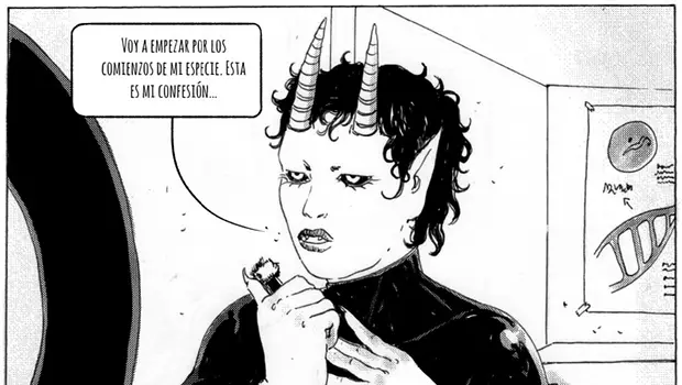 Presentación de Sangre Vampire, el nuevo comic de Jules Mamone. | Comic