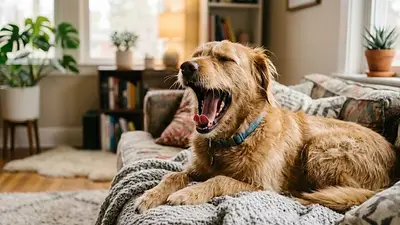 Por qué los perros bostezan mucho. Por qué los perros bostezan mucho.