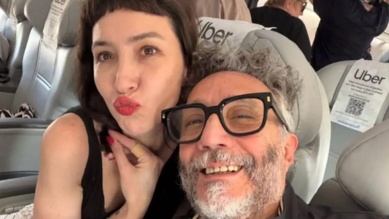 Sofía Gala y Fito Páez.