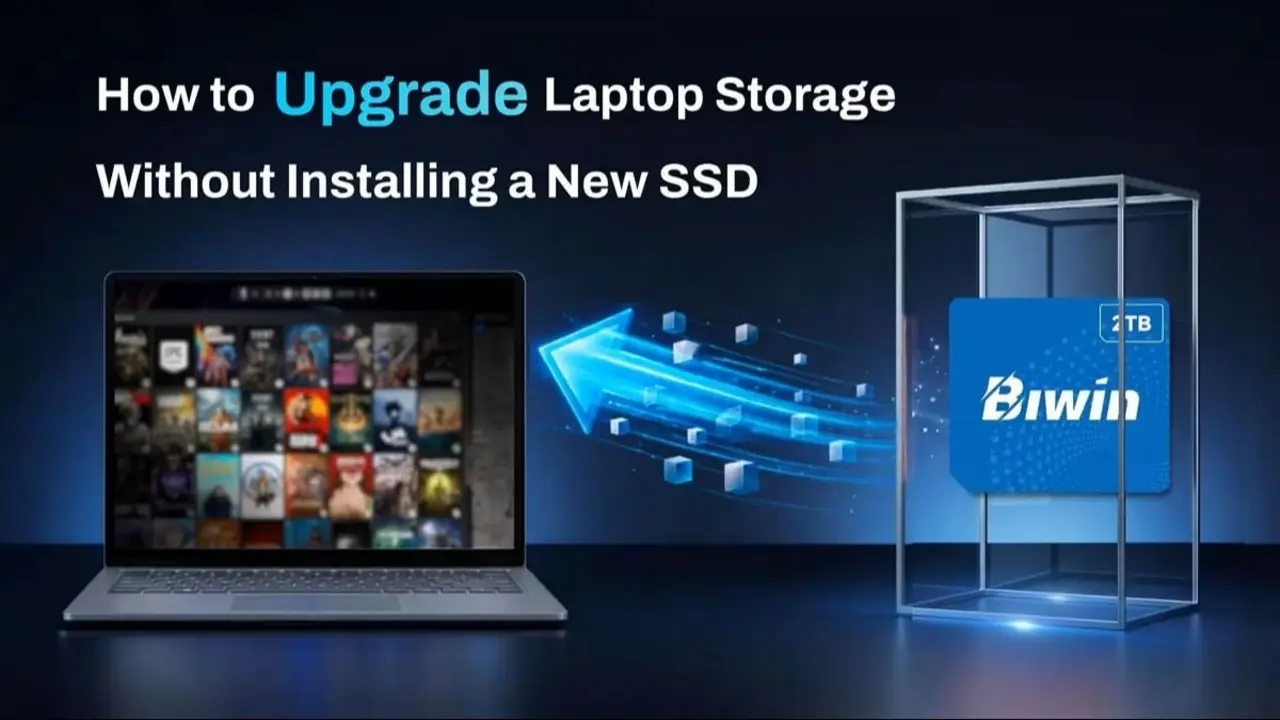 Cómo sumar espacio a tu notebook segun Biwin