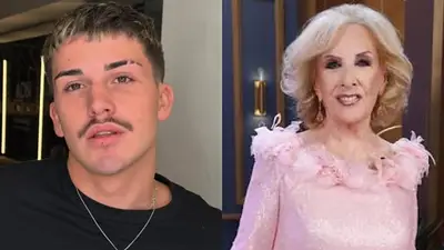 El hijo de Flor Peña vivió un incómodo momento con Mirtha Legrand. El hijo de Flor Peña vivió un incómodo momento con Mirtha Legrand.