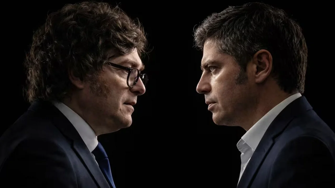 javier milei vs axel kicillof