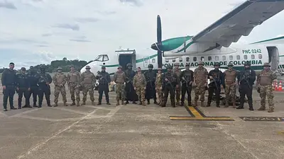 Comenzó la misión humanitaria de los militares argentinos enviados a Colombia tras el terremoto Comenzó la misión humanitaria de los militares argentinos enviados a Colombia tras el terremoto