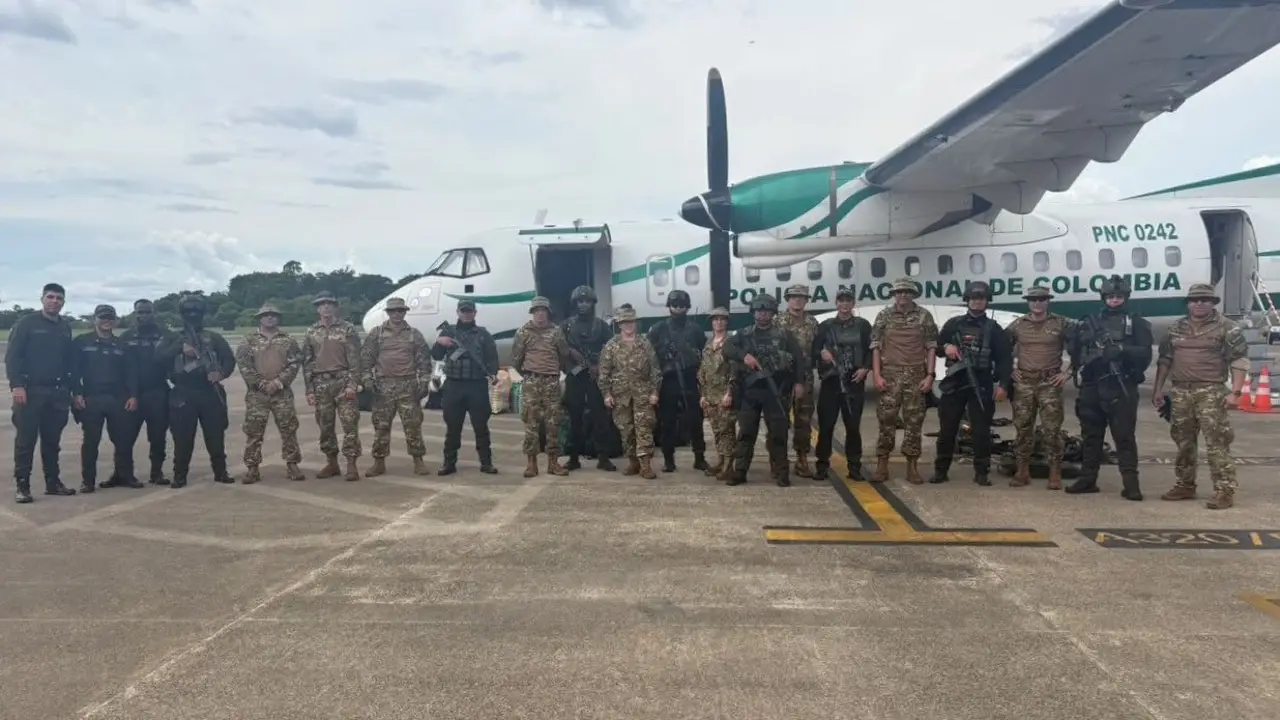 Comenzó la misión humanitaria de los militares argentinos enviados a Colombia tras el terremoto
