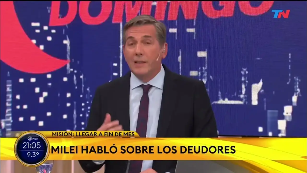 Franco Mercuriali se hartó y le dijo de todo a Javier Milei en vivo: "Es un maltrato"