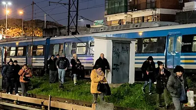 Una formación del tren Sarmiento arrolló a una mujer en la estación Liniers Una formación del tren Sarmiento arrolló a una mujer en la estación Liniers