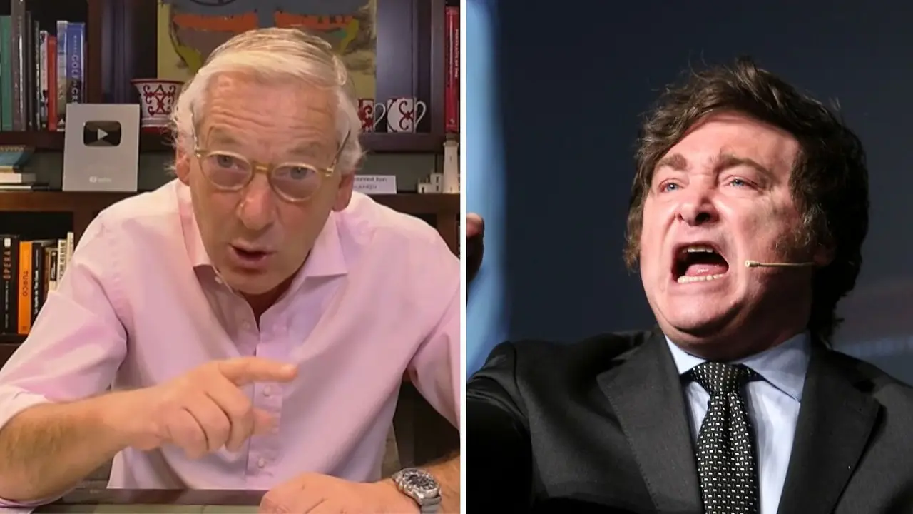 Marcelo Longobardi y Javier Milei