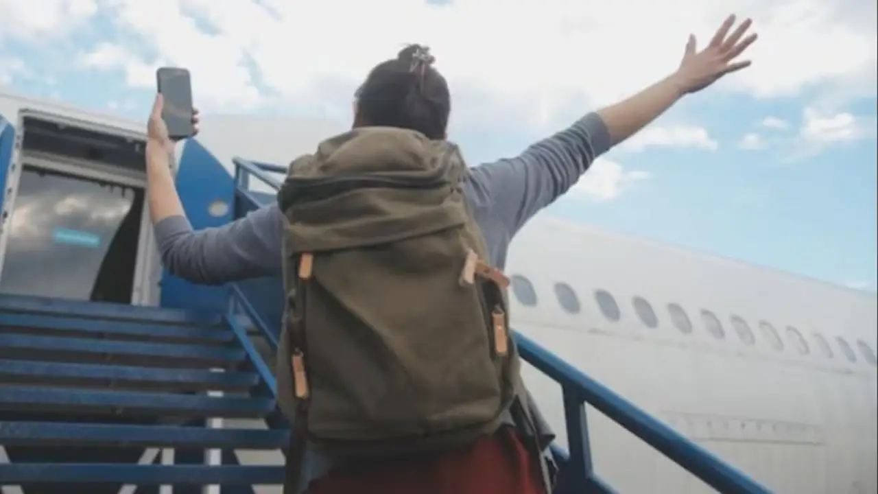Viajes en avión.