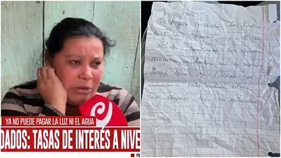 Debe 5 millones, tiene 4 hijos y pensó en suicidarse: “Lo único que pido es trabajo” Debe 5 millones, tiene 4 hijos y pensó en suicidarse: “Lo único que pido es trabajo”