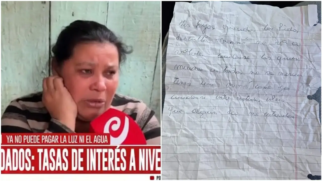 Debe 5 millones, tiene 4 hijos y pensó en suicidarse: “Lo único que pido es trabajo”