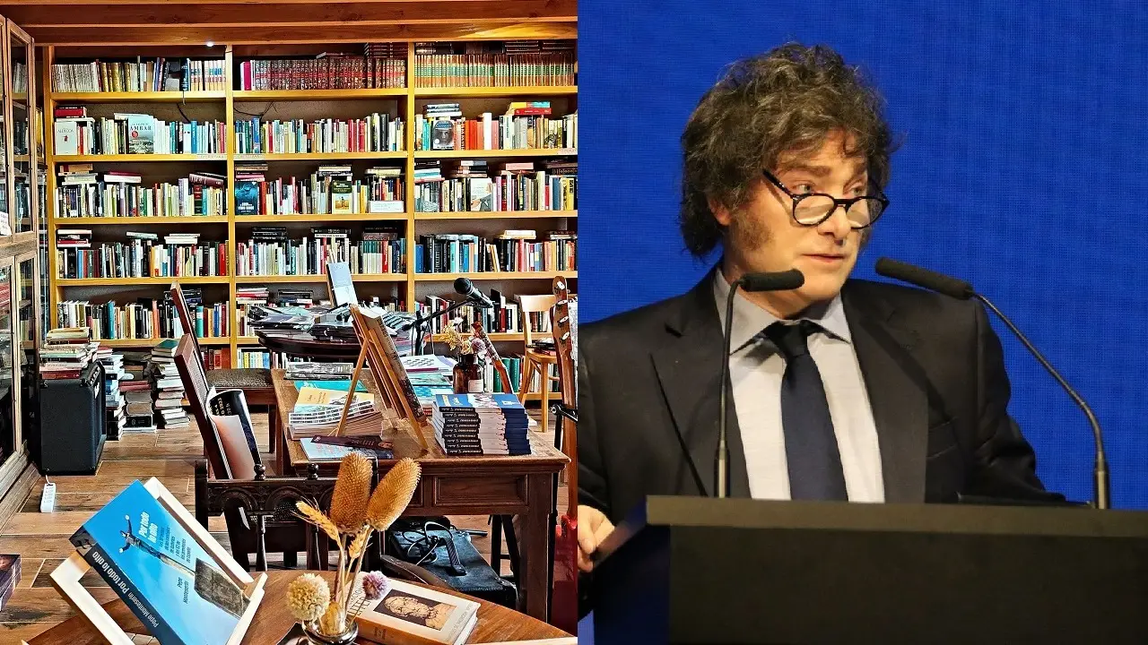 Librería Javier Milei