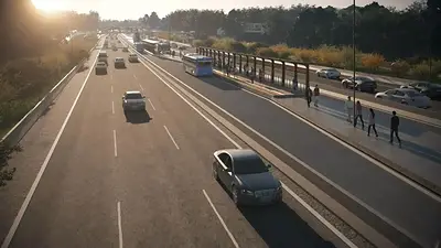 Autopista Dellepiane: habilitan un tramo y reorganizan paradas de colectivos Autopista Dellepiane: habilitan un tramo y reorganizan paradas de colectivos