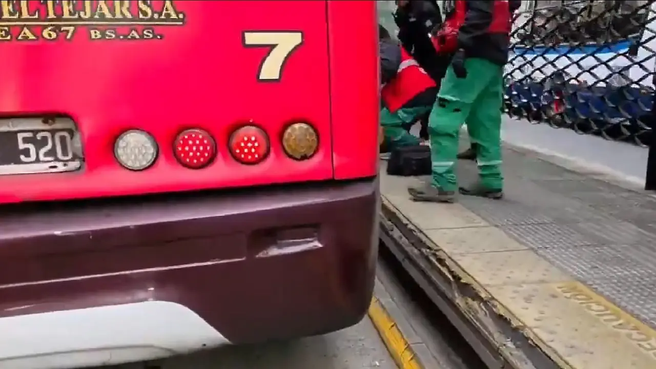 Un colectivo atropelló y mató a una mujer de 78 años: el chofer fue asistido tras quedar en shock