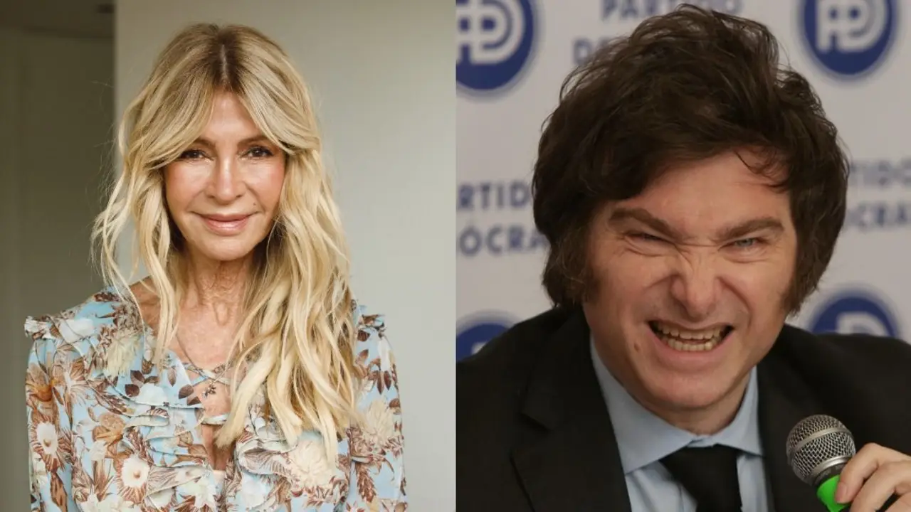 Cris Morena. Javier Milei