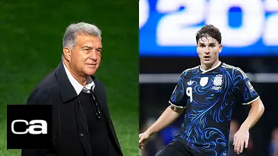 Laporta anunció que Barcelona no se rinde por Julián Álvarez y va a fondo: "Estamos listos" Laporta anunció que Barcelona no se rinde por Julián Álvarez y va a fondo: "Estamos listos"