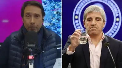 Eduardo Feinmann y Luis Caputo Eduardo Feinmann y Luis Caputo