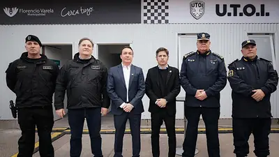 Kicillof refuerza la seguridad en Florencio Varela: nueva base de la UTOI y patrulleros Kicillof refuerza la seguridad en Florencio Varela: nueva base de la UTOI y patrulleros