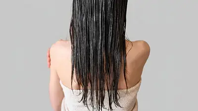 Cabello mojado Cabello mojado