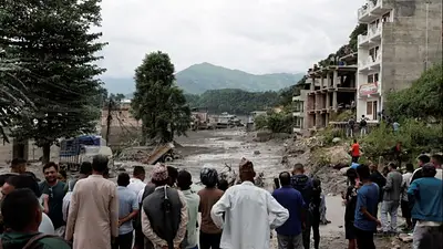 Fotos y videos impactantes de la riada que provocó una catástrofe en Nepal Fotos y videos impactantes de la riada que provocó una catástrofe en Nepal