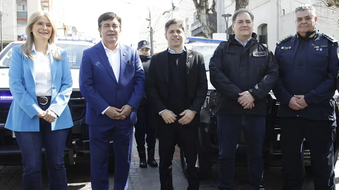 Axel Kicillof, Fernando Espinoza, Verónica Magario, Javier Alonso, Seguridad, La Matanza.