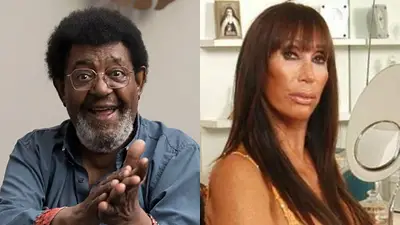 Rubén Rada y Moria Casán Rubén Rada y Moria Casán
