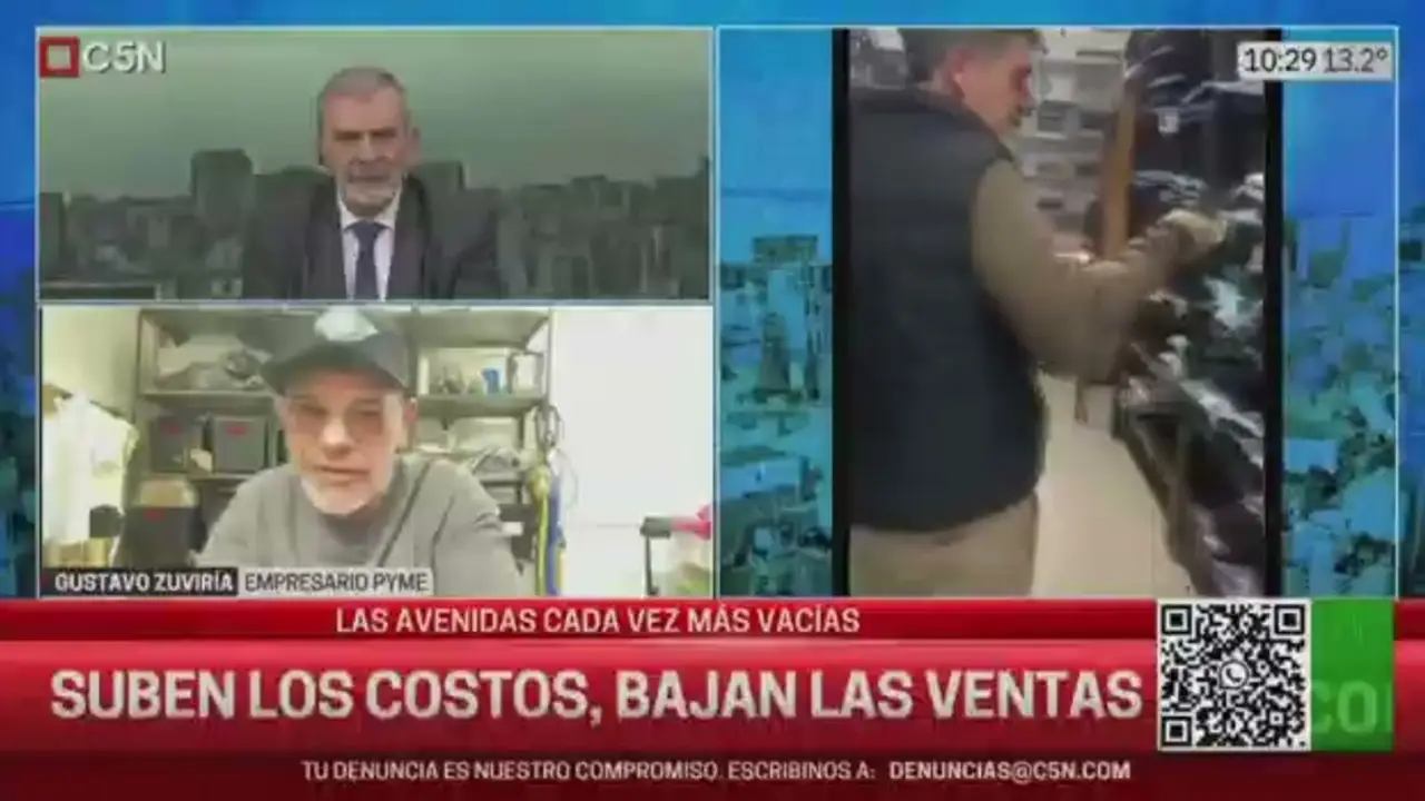"¿Cómo puede ser que no haya inflación si la luz vino dos veces más?": la queja de un comerciante
