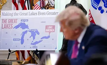 En su pelea con Canadá, Trump renombró el lago Ontario como “lago América” | Estados unidos