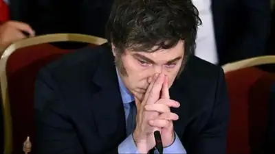 Figura de El Trece desafió a Javier Milei. Figura de El Trece desafió a Javier Milei.