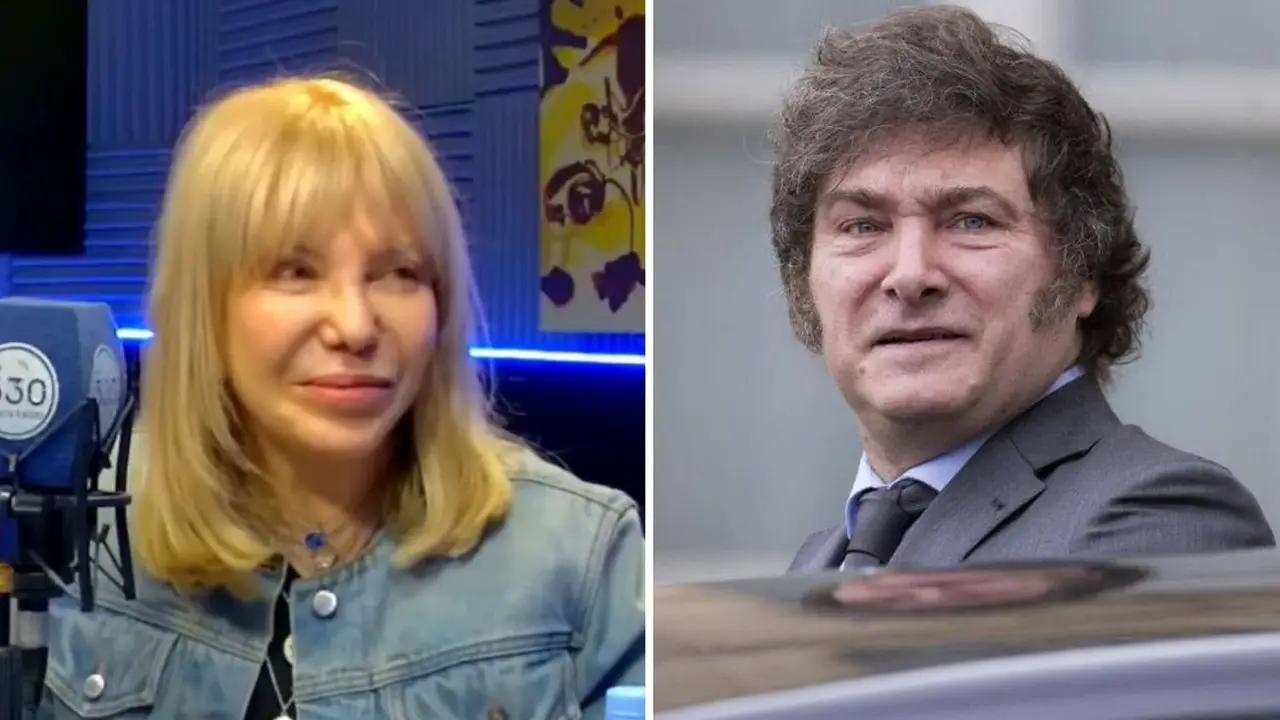 cecilia roth y javier milei