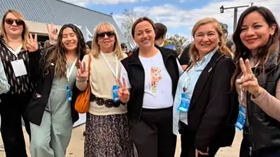 Cecilia Moreau, en el Encuentro Federal de Mujeres Peronistas: "Sin encuentro no hay organización" Cecilia Moreau, en el Encuentro Federal de Mujeres Peronistas: "Sin encuentro no hay organización"