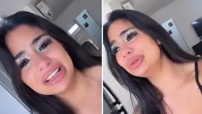 Daniela Celis llorando Daniela Celis llorando