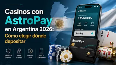 Casinos con AstroPay en Argentina para depósitos y retiros online Casinos con AstroPay en Argentina para depósitos y retiros online