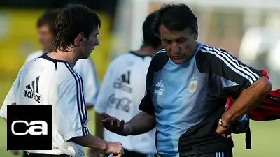Selección Argentina, Lionel Messi, Hugo Tocalli Selección Argentina, Lionel Messi, Hugo Tocalli